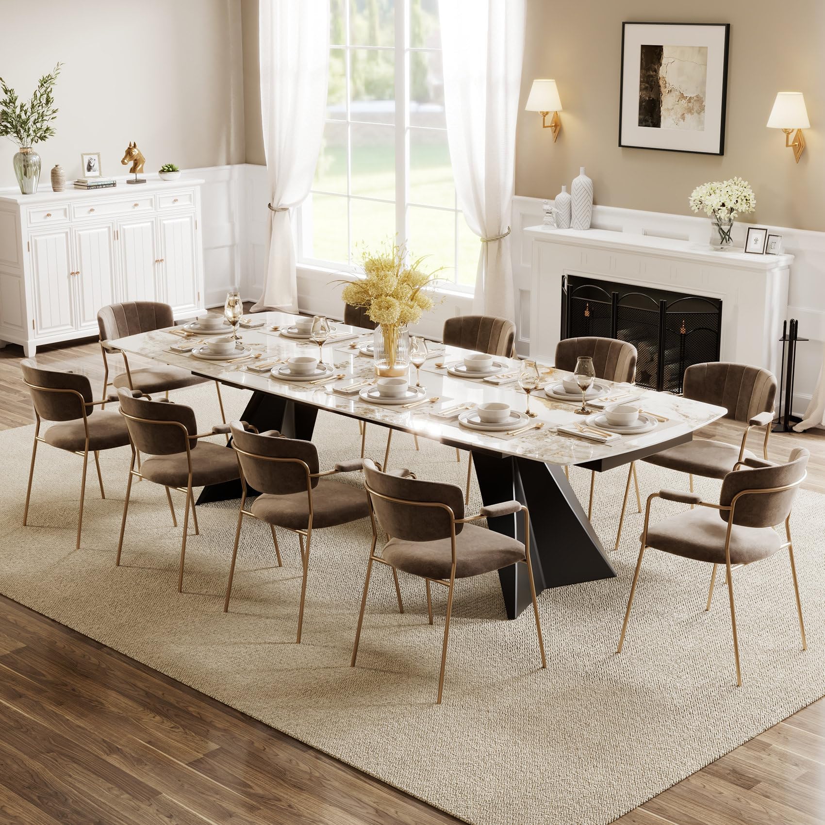 Extendable Sintered Stone Dining Table