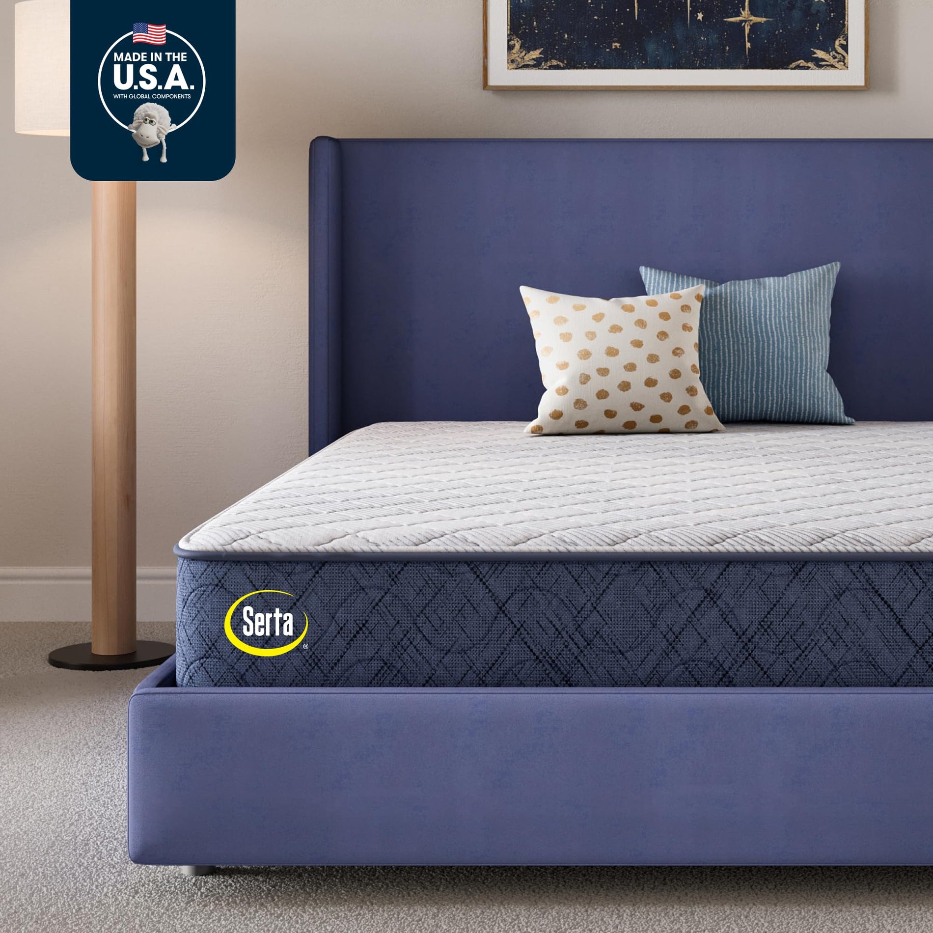 Serta Five Star Mattress Tranquility Wave 2 Plush Mattresses