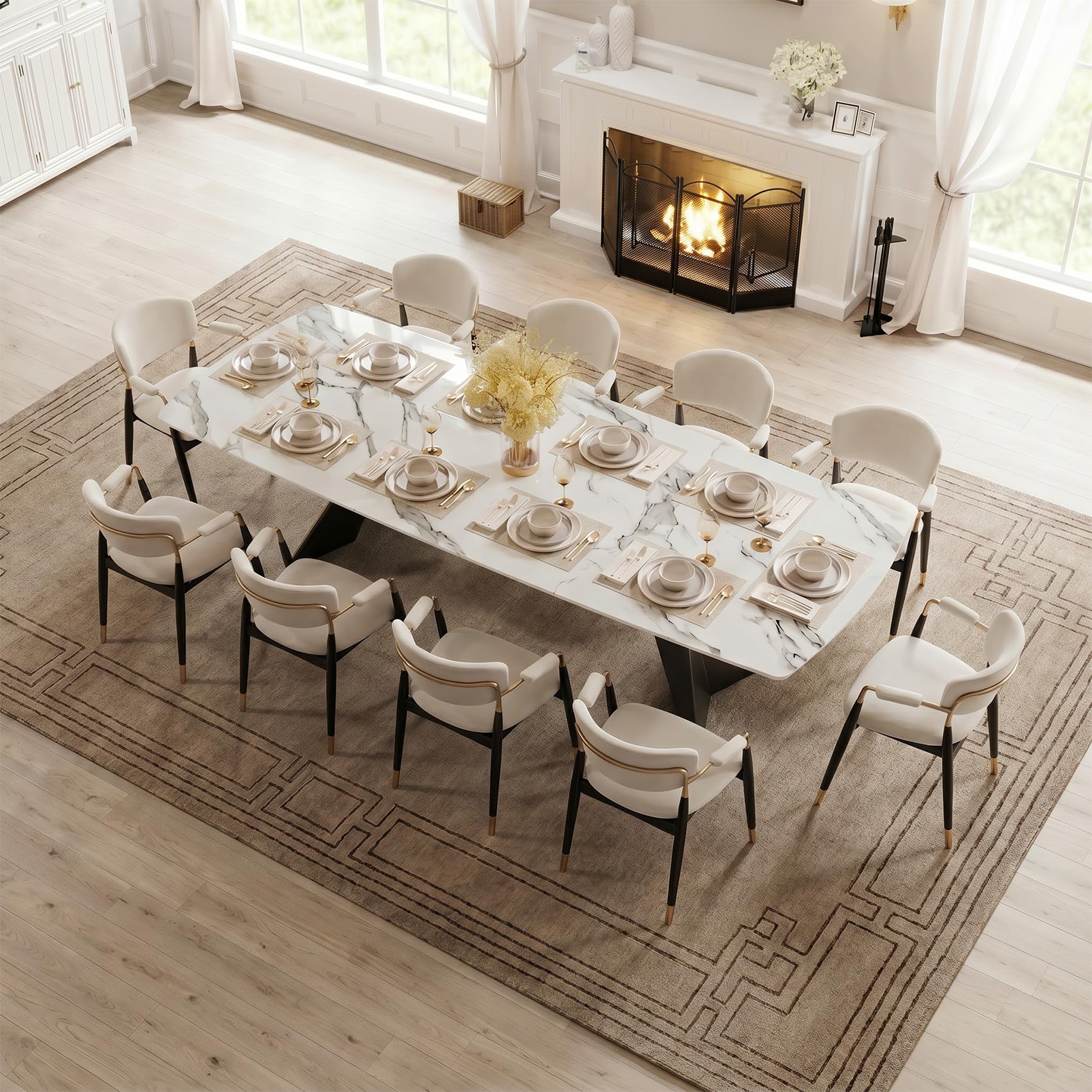 Extendable Sintered Stone Dining Table