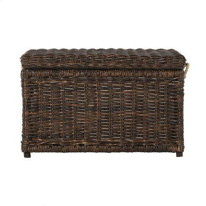 Wicker Storage Trunk