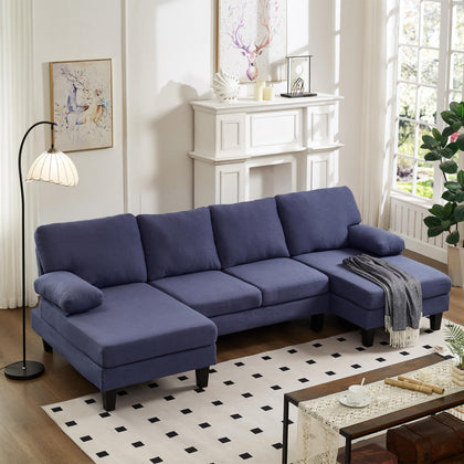 N NOORDENIYA U Shaped Sectional Couches for Living Room