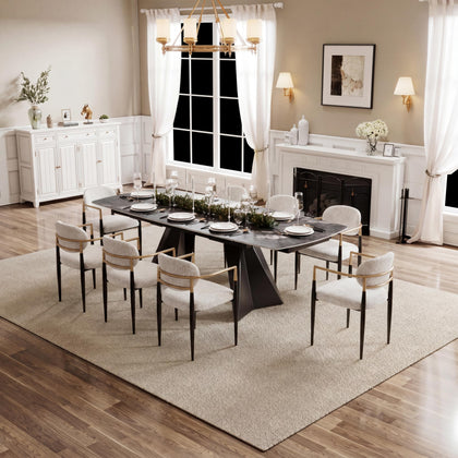 Extendable Sintered Stone Dining Table