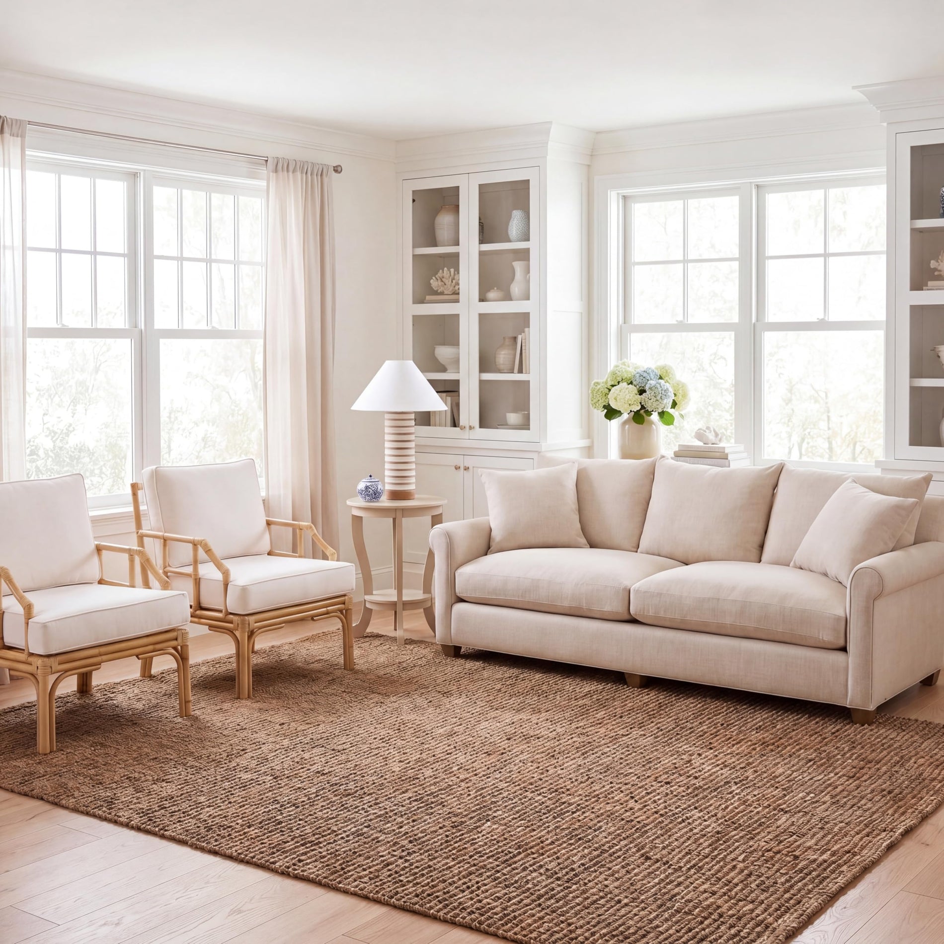 Handmade Jute Area Rug