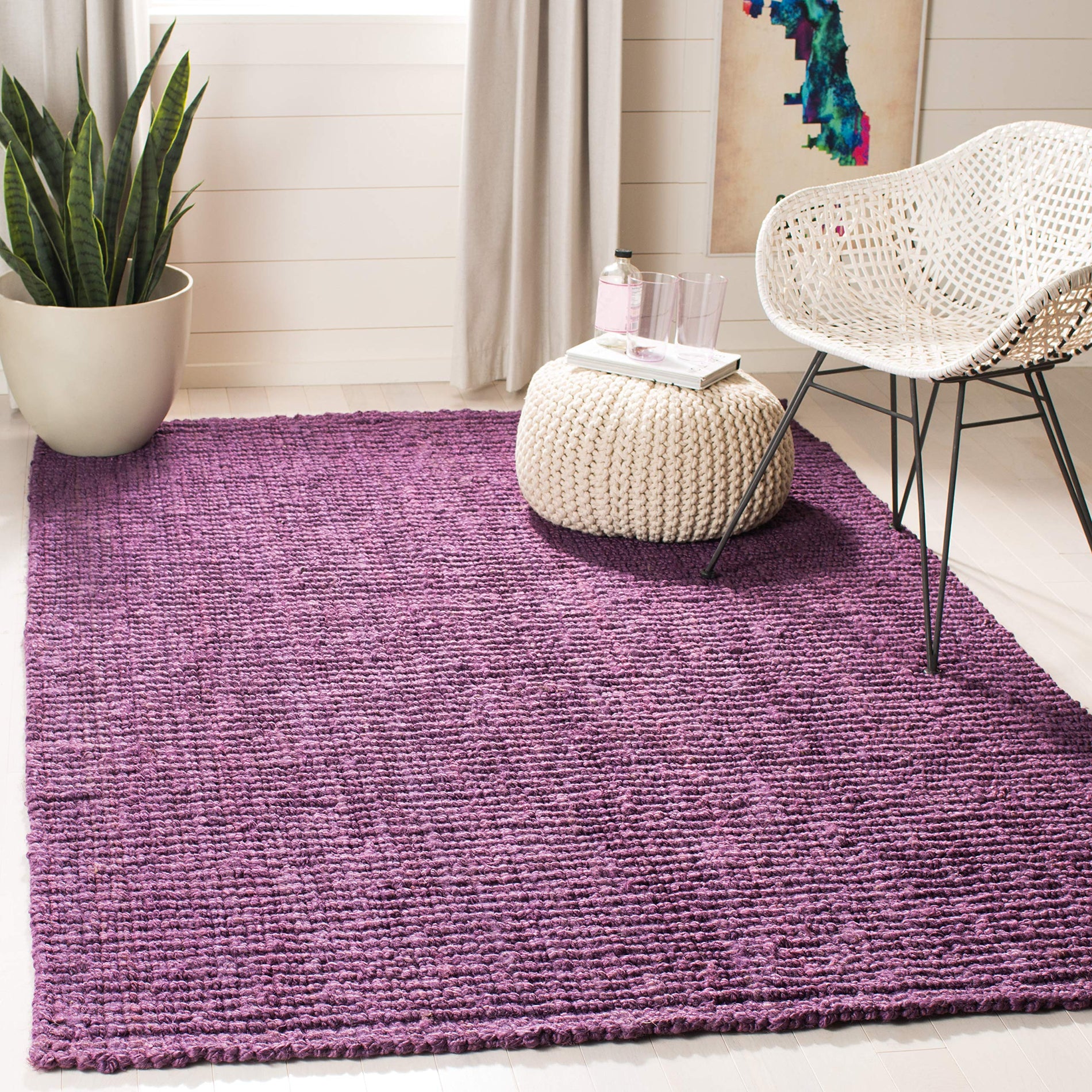 Handmade Jute Area Rug