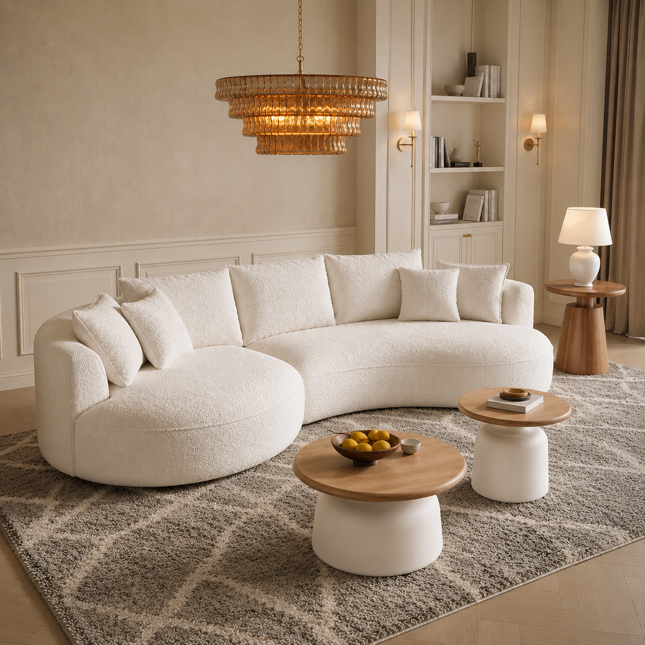 Design a softer living room